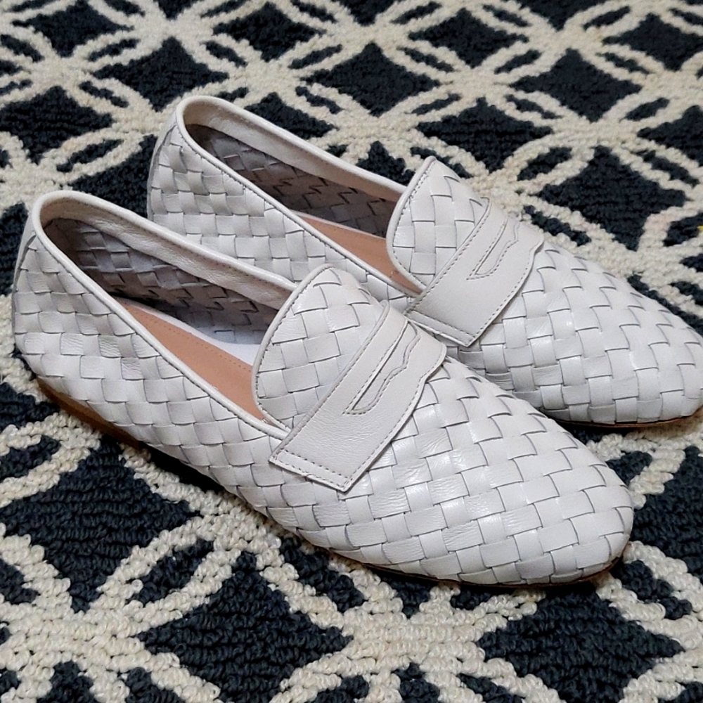 Ron White Vero Cuoio White Loafers